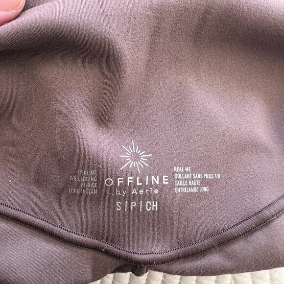 Offline By Aerie Brown Leggings - Picture 5 of 6